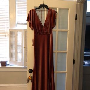 NEW WITH TAGS BHLDN /Anthro bridesmaids dress
